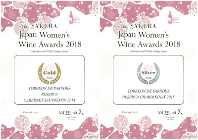 Gold and Silver medals at Sakura Japan Women’s Awards 2018.