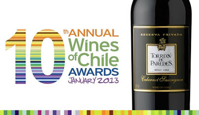 Medalla de Plata en el “10th Annual Wines of Chile Awards”