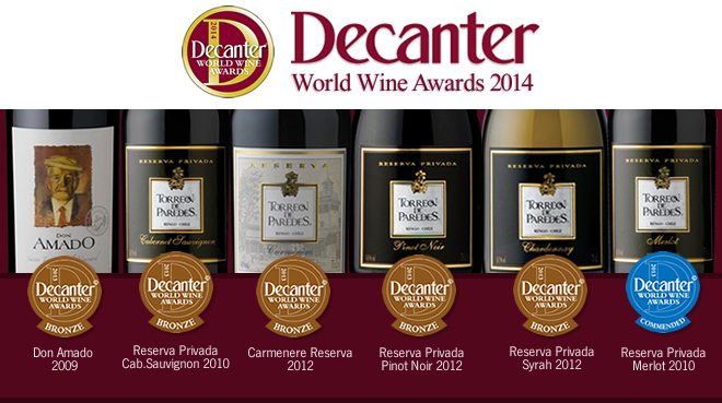 Decanter World Wine Awards 2014